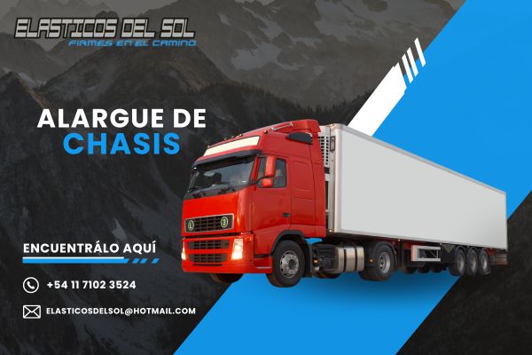 Alargue de chasis en Elásticos del Sol